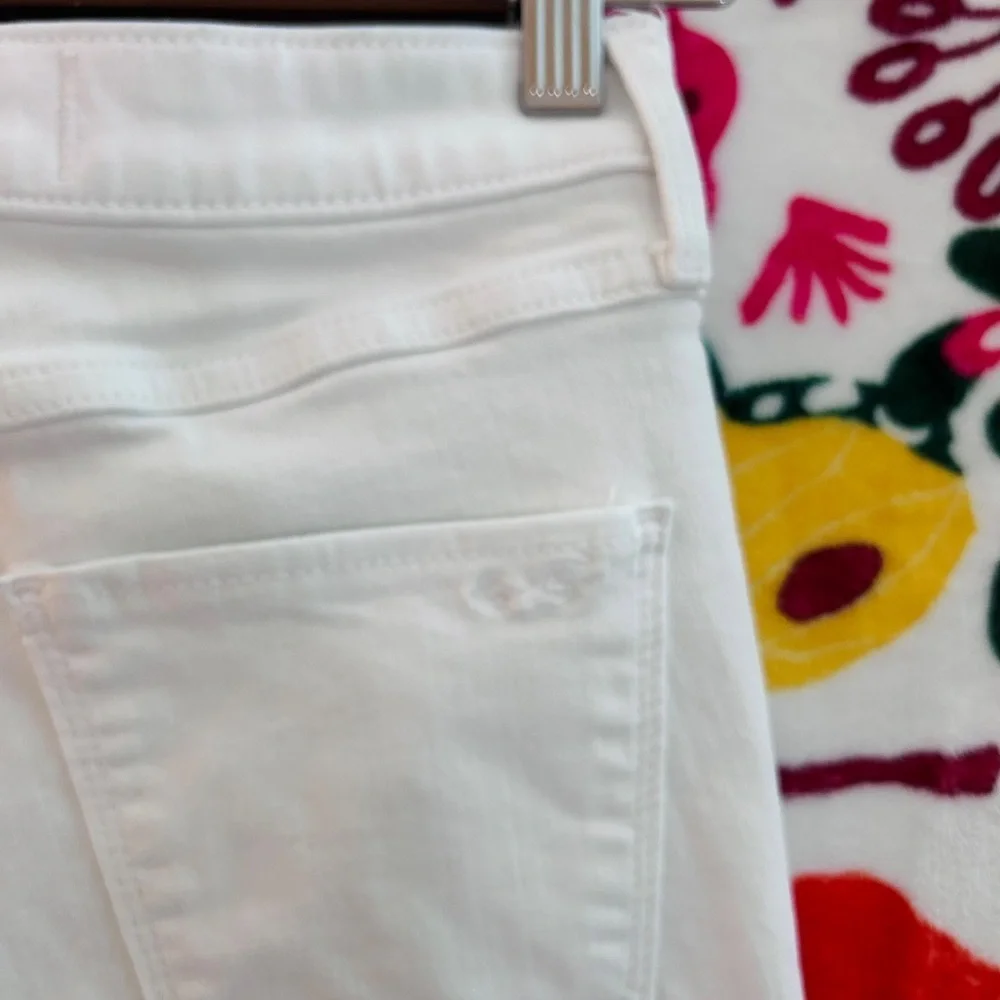 Hollister White High Rise Jegging Skinny Jeans Stretch W24 L28 - Picture 5 of 6
